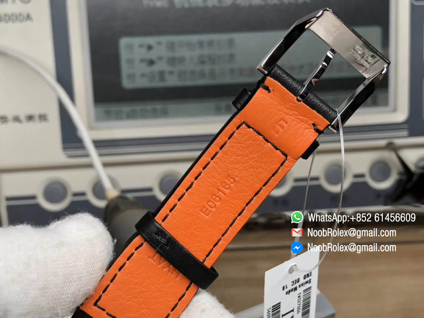 Pilot Watch Mark XVIII IW327001 Black Dial on Black Leather Strap MIYOTA 9015 MKS Factory Best Edition V2