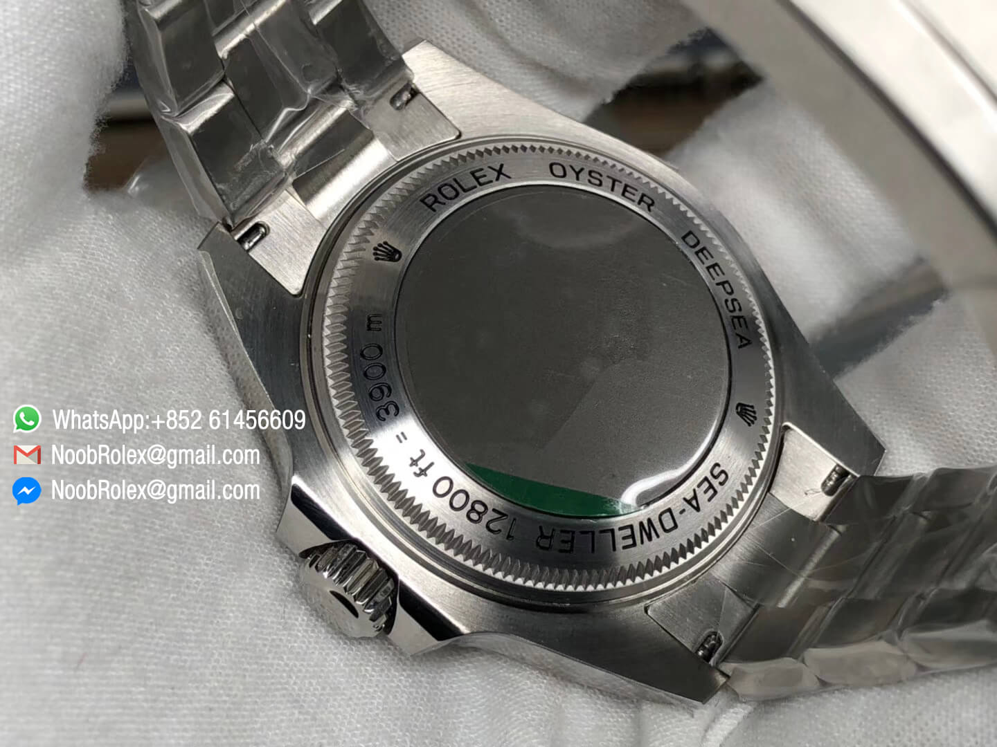 SEA-DWELLER 116660 VR Factory Edition Black Dial on Stainless Steel Bracelet A2836 Movement