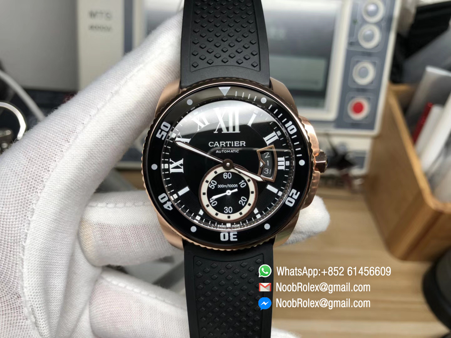 Calibre De Cartier Diver Watch W7100052 