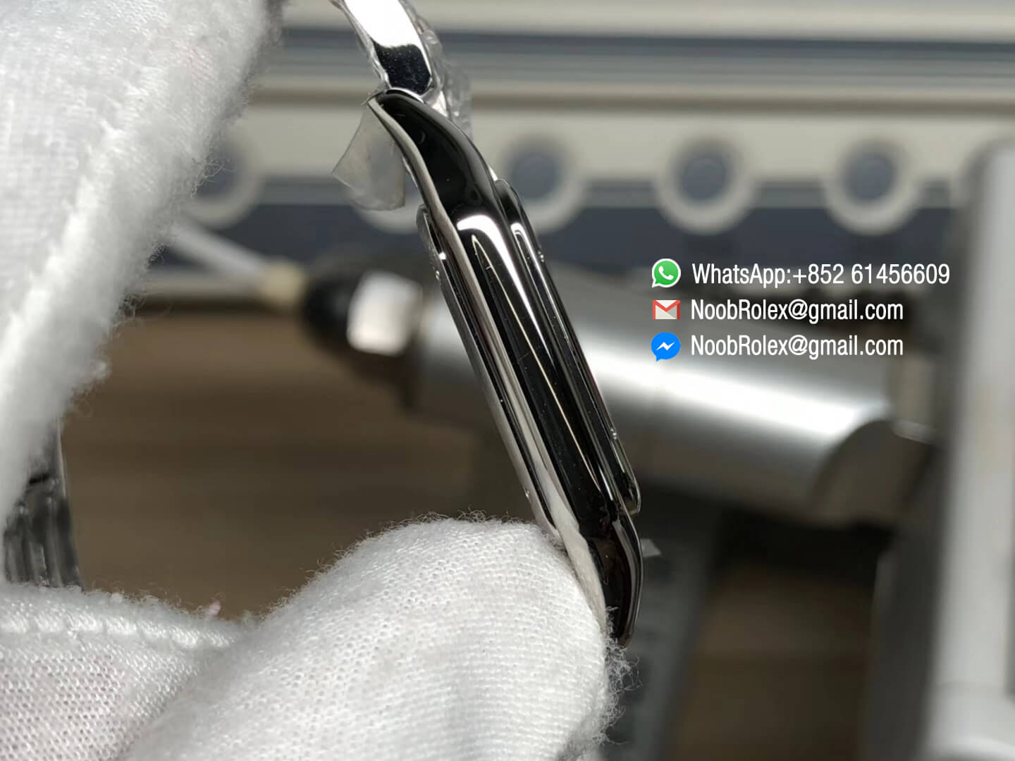 Panthère Secrete Ladies 27mm Stainless Steel Case White Dial on SS Bracelet Ronda Quartz K11 Replican Best Edition