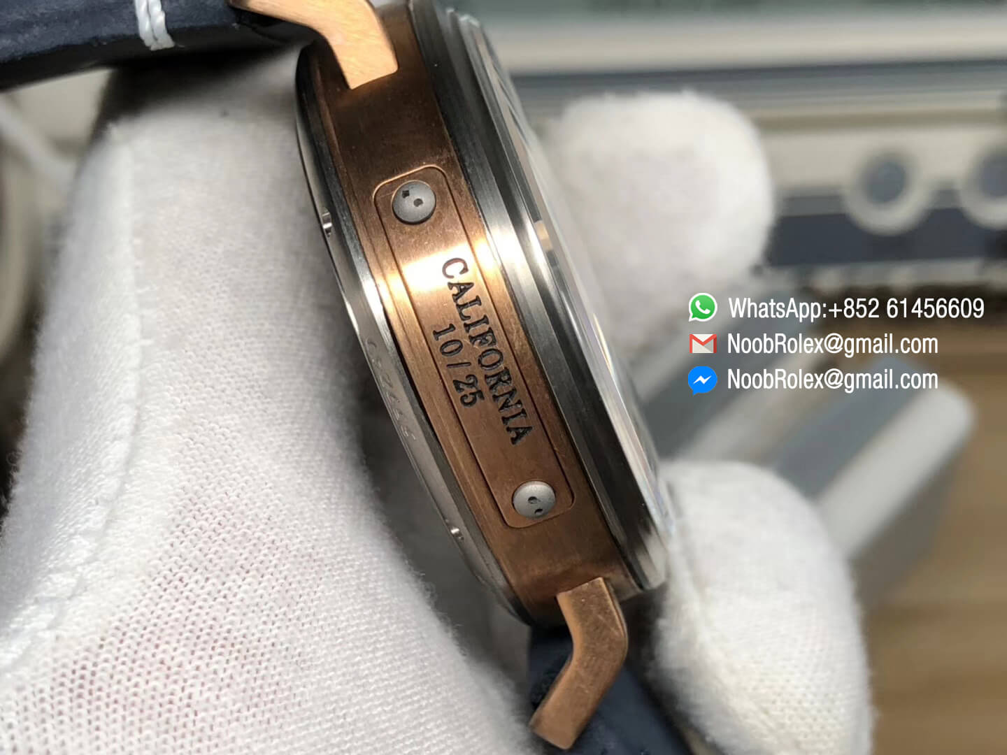 Zenith Heritage Pilot Type 20 Bronze California Special Edition Bronze Case on Blue Leather Strap A2824 XF Best Edition