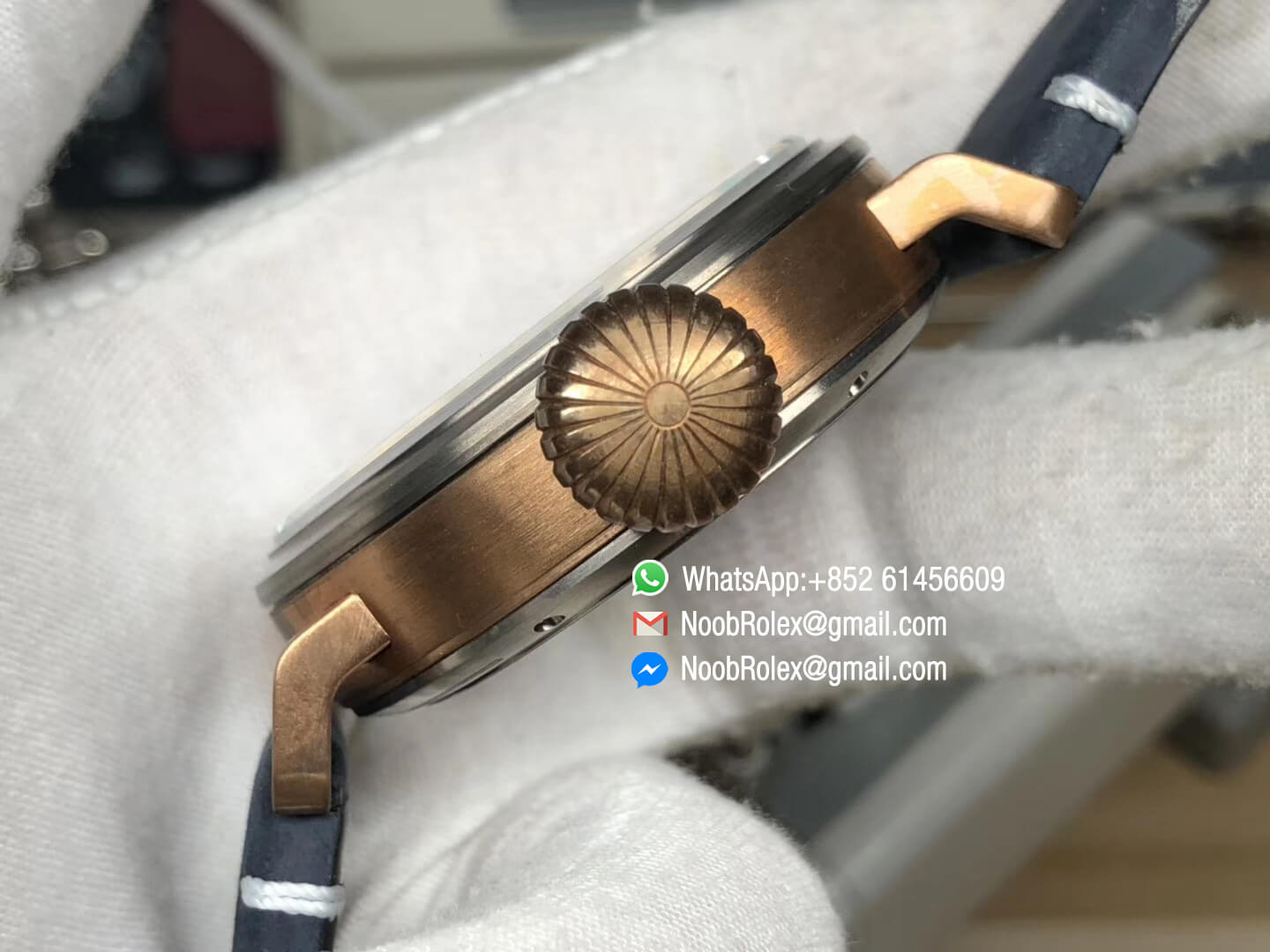 Zenith Heritage Pilot Type 20 Bronze California Special Edition Bronze Case on Blue Leather Strap A2824 XF Best Edition