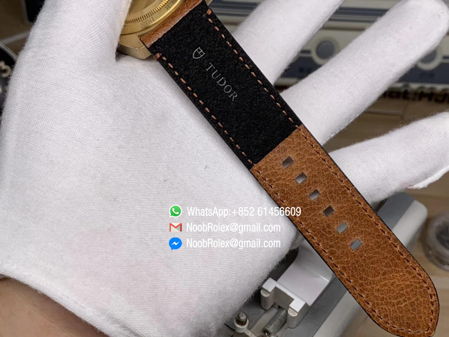 Tudor Heritage Black Bay 79250BB Bronze Case Blue Dial Blue Bezel on Aged Brown Leather Strap A2824 XF Top Fake Quality V3