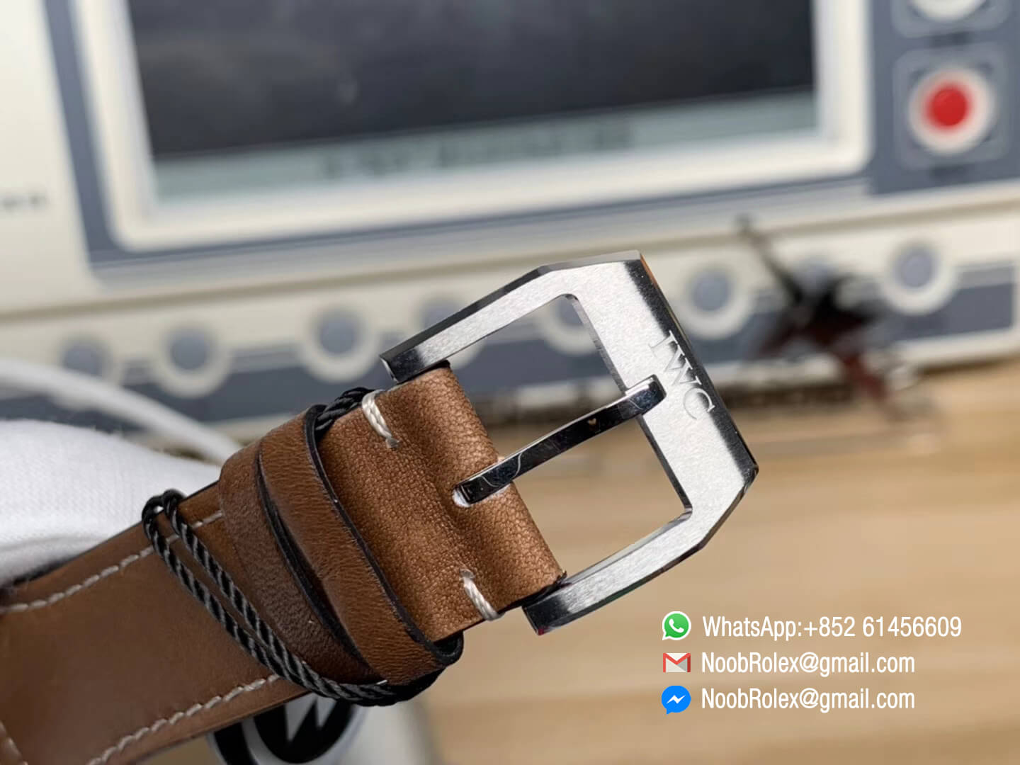 Pilot Chronograph Watch IW377714 Le Petit Prince Edition 2016 SIHH Stainless Steel Case on Brown Leather Strap A7750 ZF Best Edition