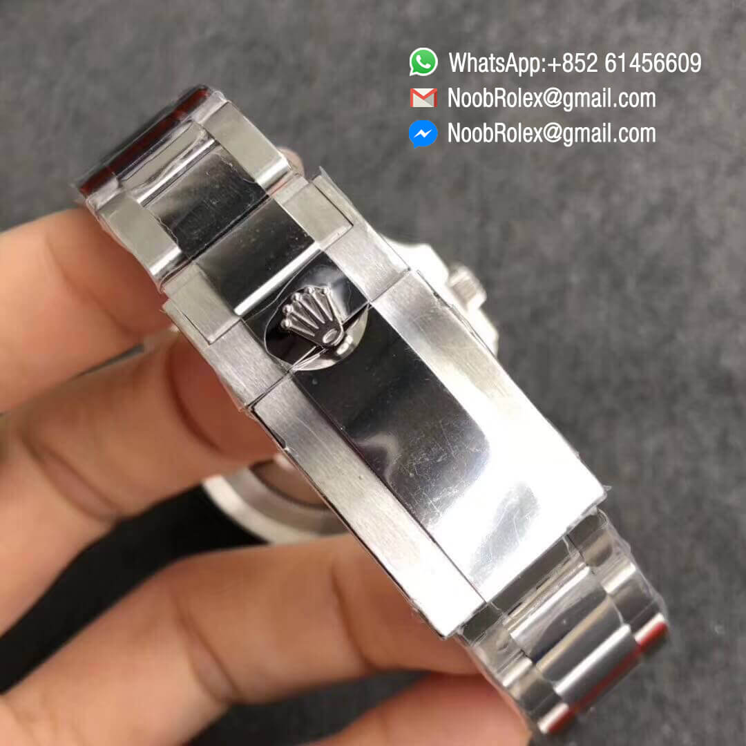 Rolex-GMT-Master-II-116710BLNR-Noob-Factory-V9-Black-&-Blue-Ceramic-Bezel-904L-Stainless-Steel-Case-Blue-GMT-Hander-A3186-Correct-Hand-Stack