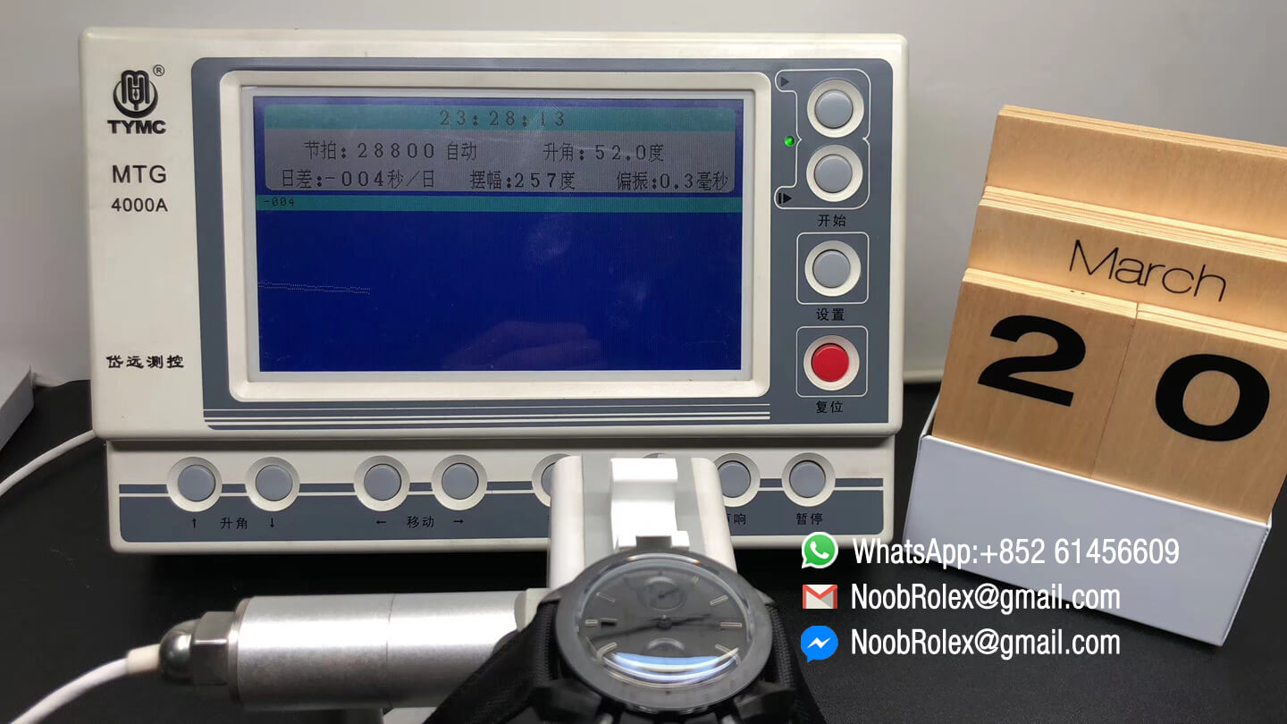 Speedmaster Dark Side of The Moon Watch Real Ceramic Case Black Black on Nylon Strap A9300 OM Factory 1:1 Best Edition