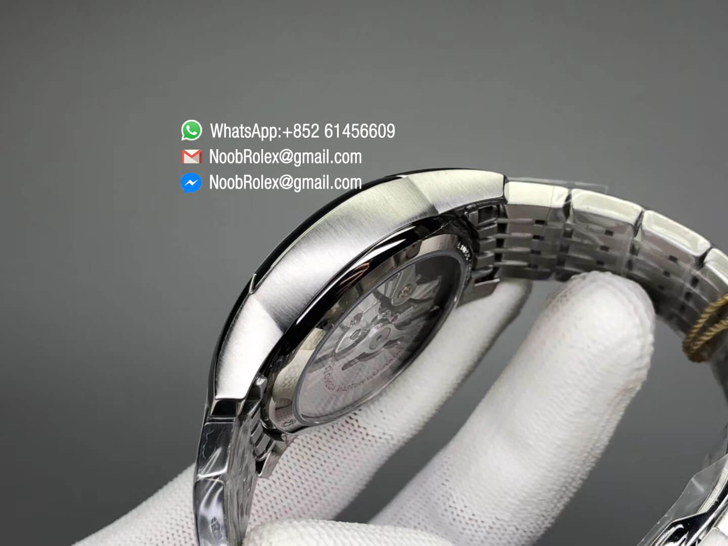 De Ville Co-Axial Watch 41MM Stainless Steel Case Blue Dial A8500 SSS Factory Best Quality Copy