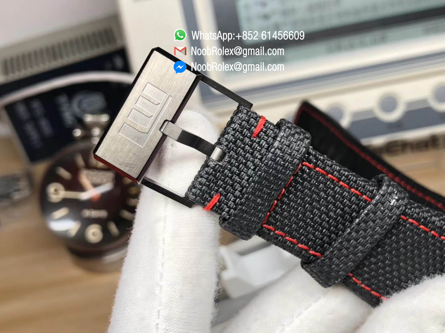 Linde Werdelin Spidolite II Tech Gold Forge Carbon Case on Black Nylon Strap A7750 V6F 1:1 Best Edition