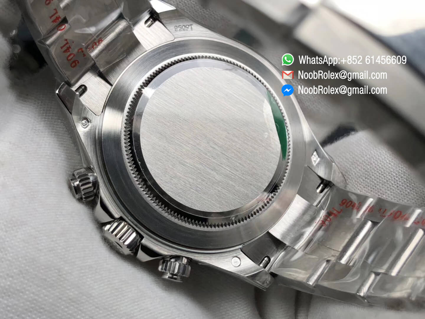 Noob Factory Daytona 116506 Ice Blue Dial Brown Ceramic Bezel 904L Steel Case and Bracelet SA4130 Movement 1:1 Best Edition V2