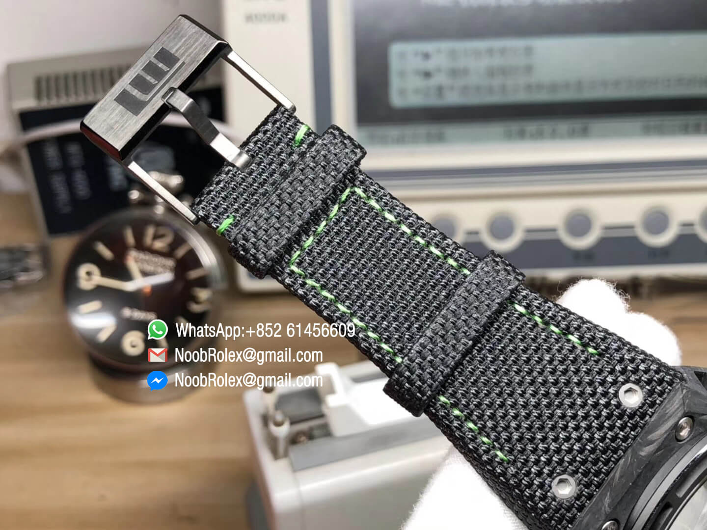 Linde Werdelin Spidolite II Tech Green Forge Carbon Case on Black Nylon Strap A7750 V6F 1:1 Best Edition