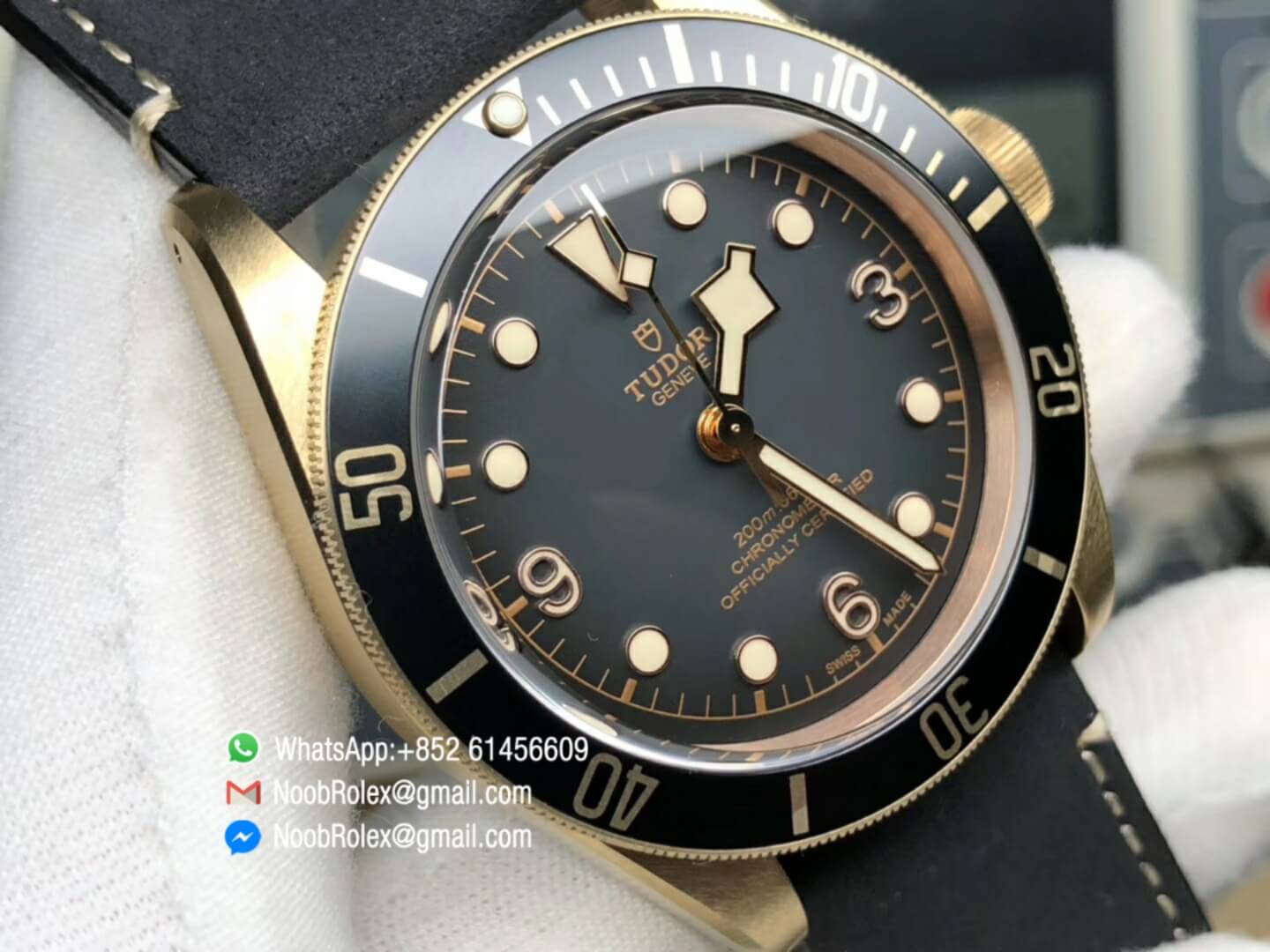 Black Bay Bronze 79250BA 43mm Bronze Case Slate-Grey Dial Calibre 9015 Black Leather Strap Baselworld 2019 New Model XF 1:1 Top Level Best Quality David Beckham Spokesman