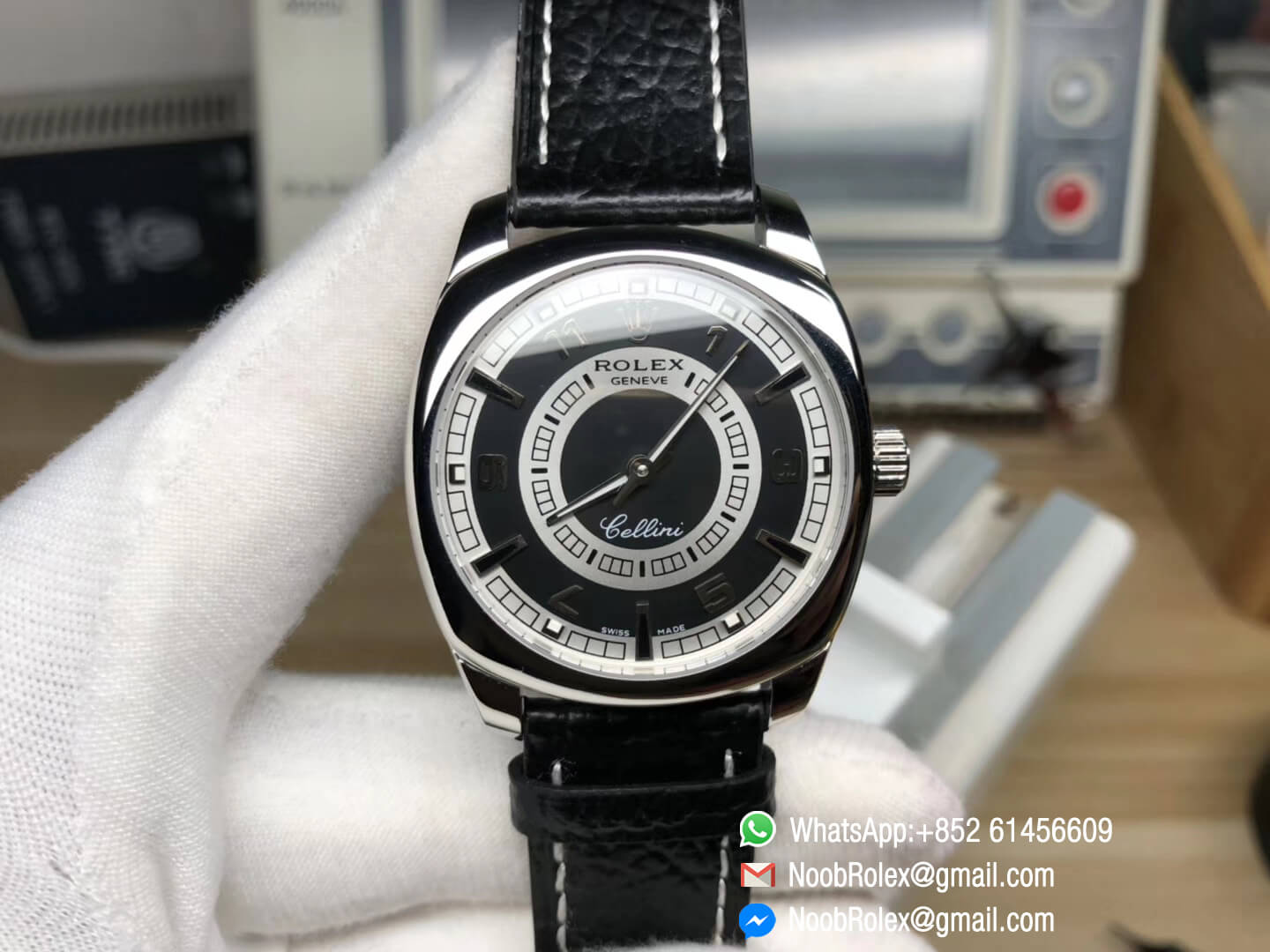 Cellini Danaos 4243 Steel Case Black Dial Manual Winding Movement 1:1 Best Quality Top Level Replica