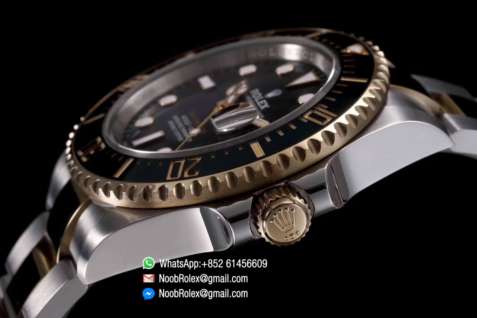 Sea-Dweller 126603 Two Tone Plated Yellow Gold Case 904L Steel and Yellow Gold Case and Bracelet A2824 ARF 1:1 Best Edition 2019 New Arrival