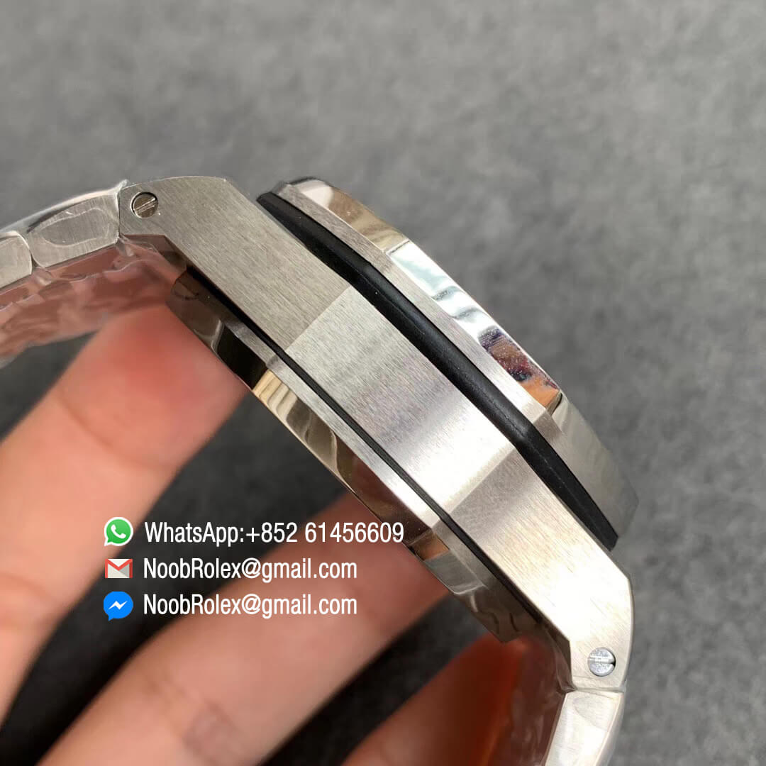 AP Royal Oak Offshore 25th Anniversary 26237ST Steel Case on Steel Bracelet A7750 Chrono Movement JF 1:1 Best Edition