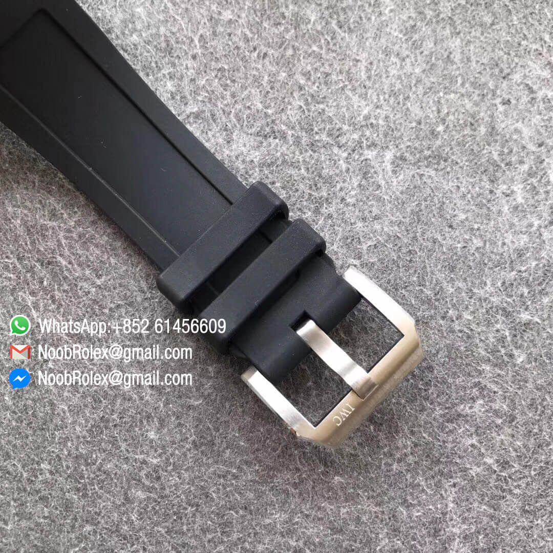 Aquatimer Dive Watch IW356802 Black & Yellow Bezel Black Dial 44mm Steel Case A2892 Auto Caliber IWS Factory Top 1:1 Quality