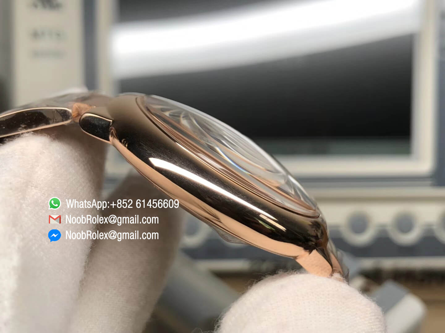 Cartier Ballon Bleu Collection WGBB0016 42mm Big Size for Men Rose Gold Case and Bracelet Silver Dial Automatic V6 1:1 Top Clone