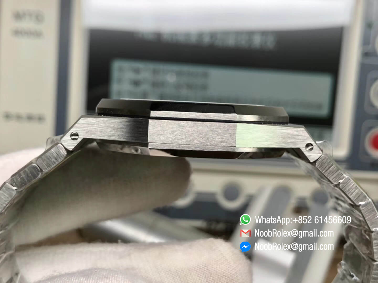 Royal Oak Tourbillon Extra-thin Stainless Steel Case Gray Textured Dial Hand-winding Movement on Steel Bracelet JF 1:1 Best Edition