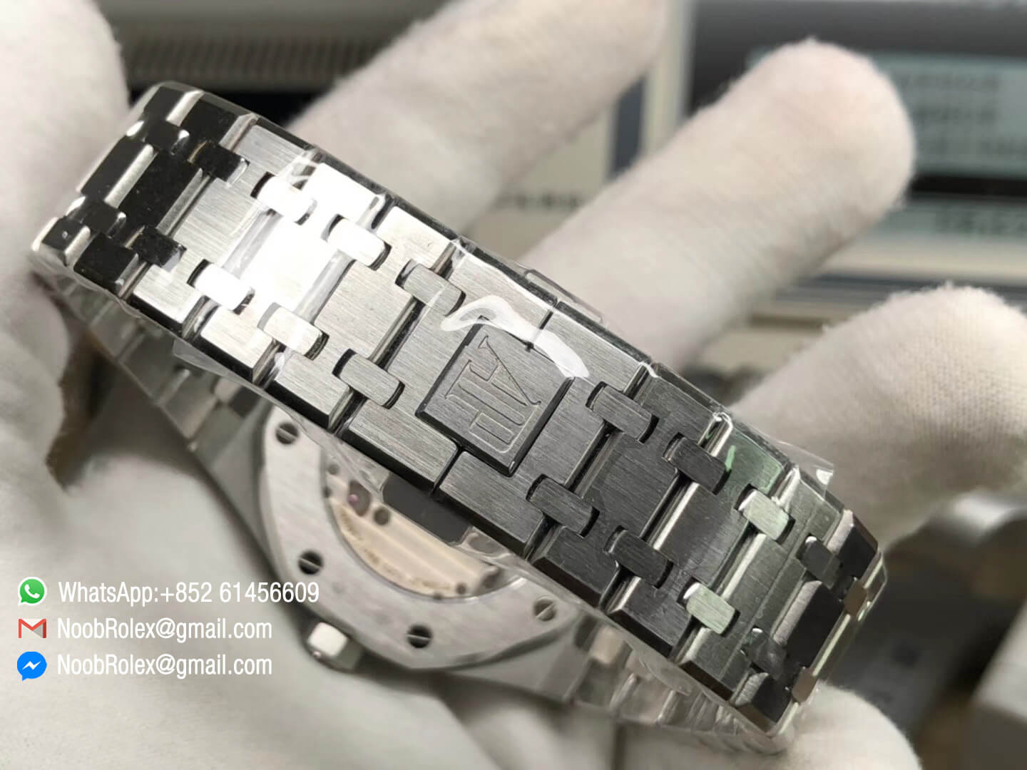 Royal Oak Tourbillon Extra-thin Stainless Steel Case Gray Textured Dial Hand-winding Movement on Steel Bracelet JF 1:1 Best Edition