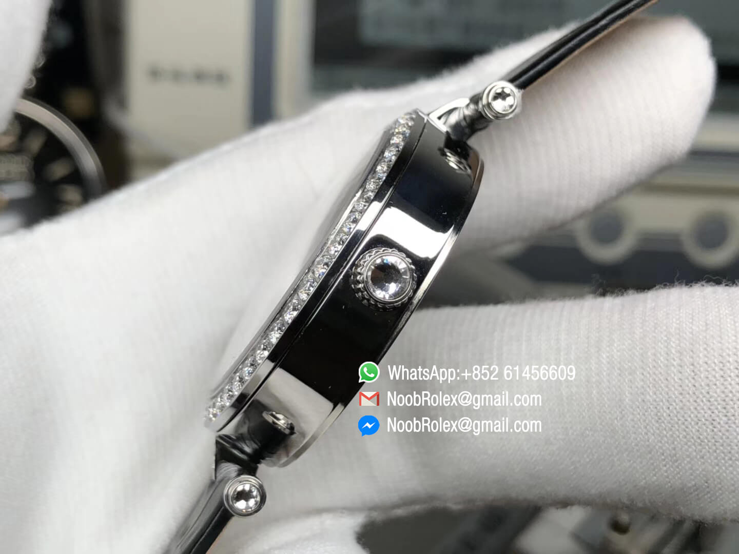 Van Cleef & Arpels New Poetic Complication Lady Arpels Ballerine Enchantée Dancer Watch with Diamond Functions are Same as Gen 1:1 Top Quality Replica