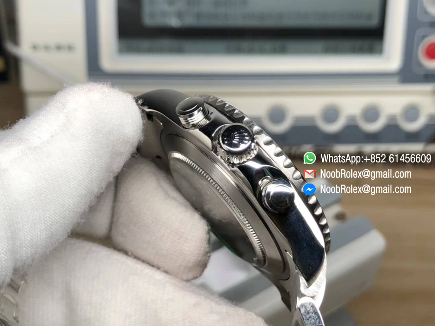 Yacht Master II 2017 baselworld 116680 Stainless Steel Case Blue Ceramic Bezel Silver Hand on Steel Bracelet A7750 JF 1:1 Best Quality Top Replica