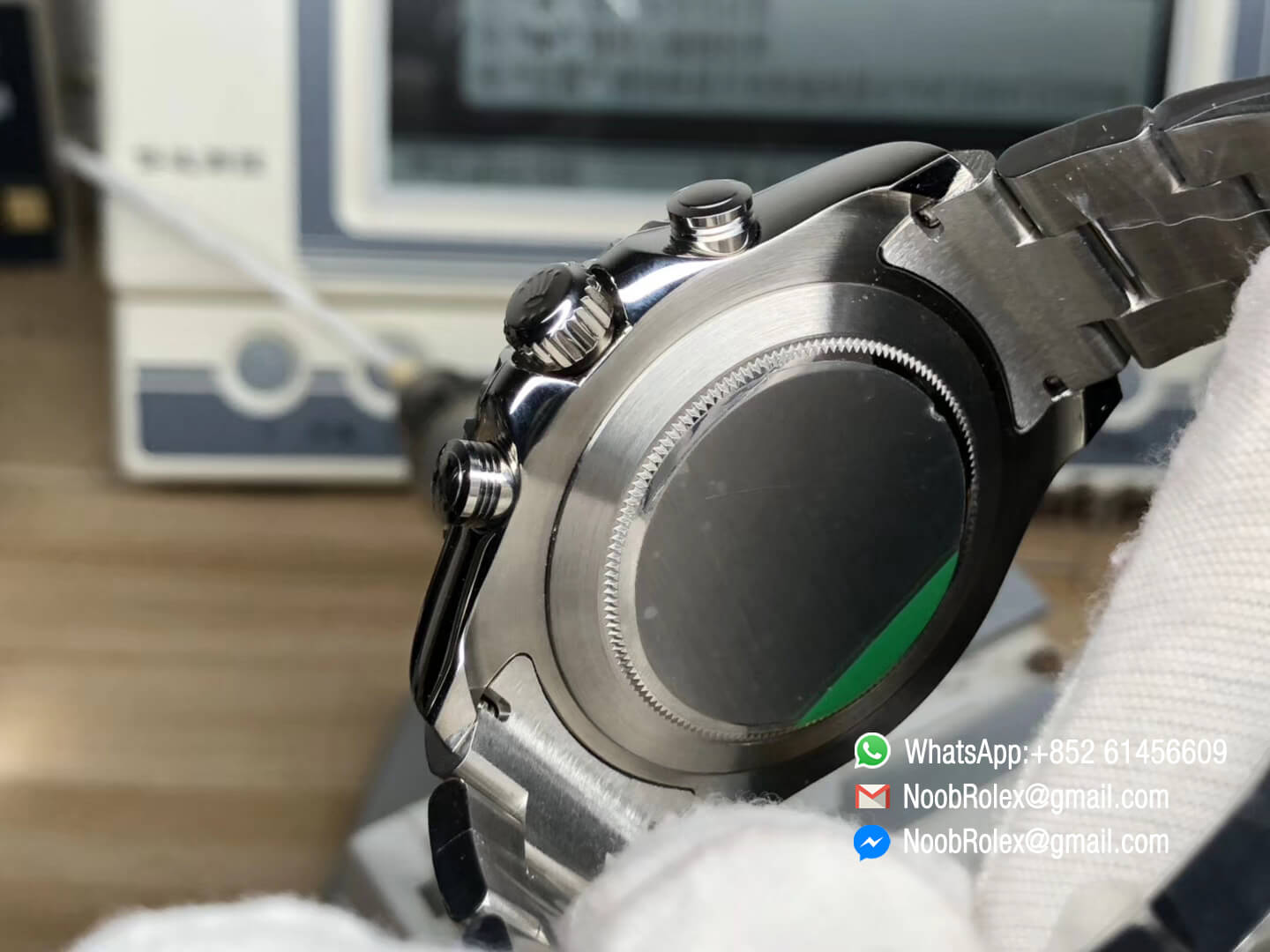 Yacht Master II 2017 baselworld 116680 Stainless Steel Case Blue Ceramic Bezel Silver Hand on Steel Bracelet A7750 JF 1:1 Best Quality Top Replica