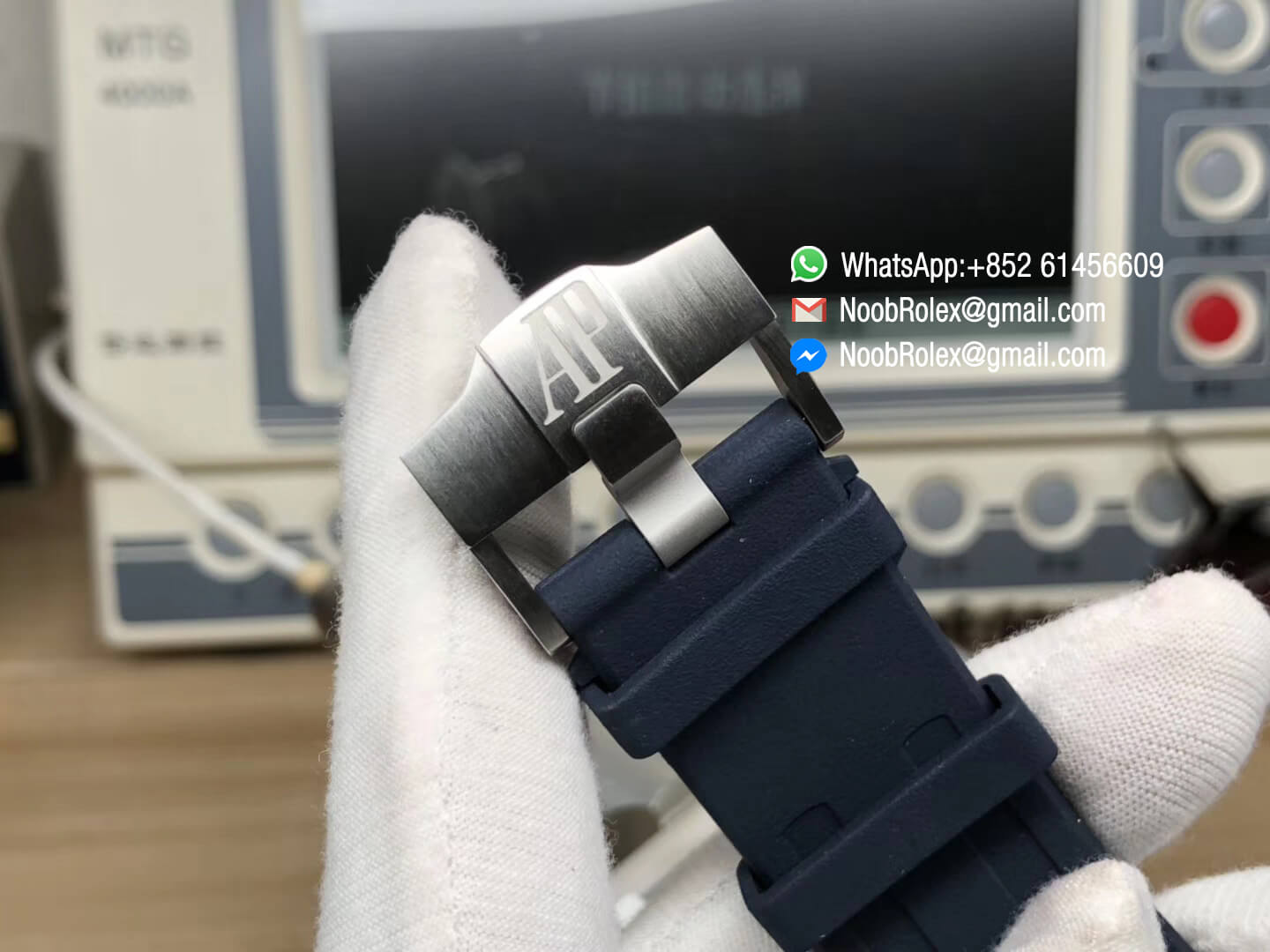 AP Royal Oak Offshore Diver 2017 Blue Dial 15710 on Rubber Strap A3120 Movement JF 1:1 Best Edition