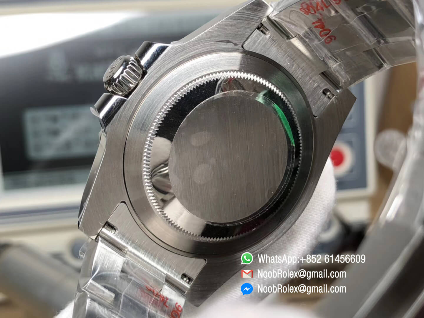 GMT-Master II 116710BLNR Batman GMT Black & Blue Ceramic Bezel 904L Steel Case Noob 1:1 Best Edition SA3186 Movement Correct Hand Stack CHS