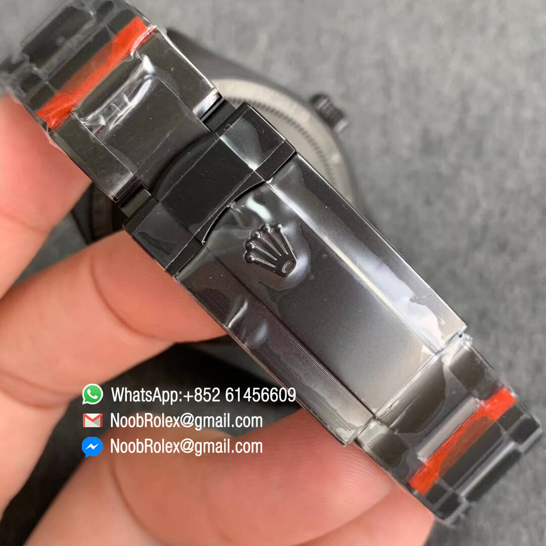 Milgauss PVD Plated Stainless Steel Case Label Noir Tourbillon Movement on PVD Bracelet JB Factory Best Edition