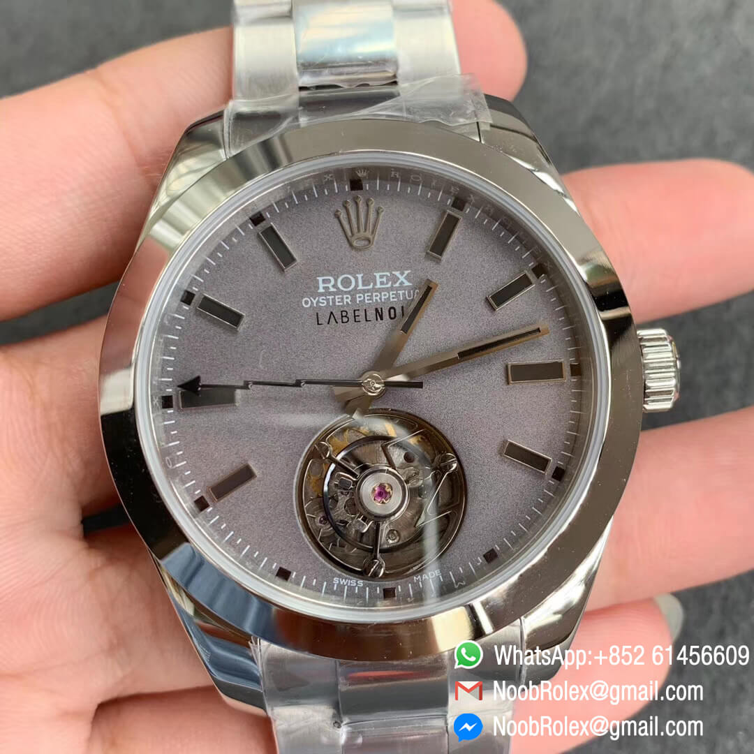 rolex oyster perpetual label noir price