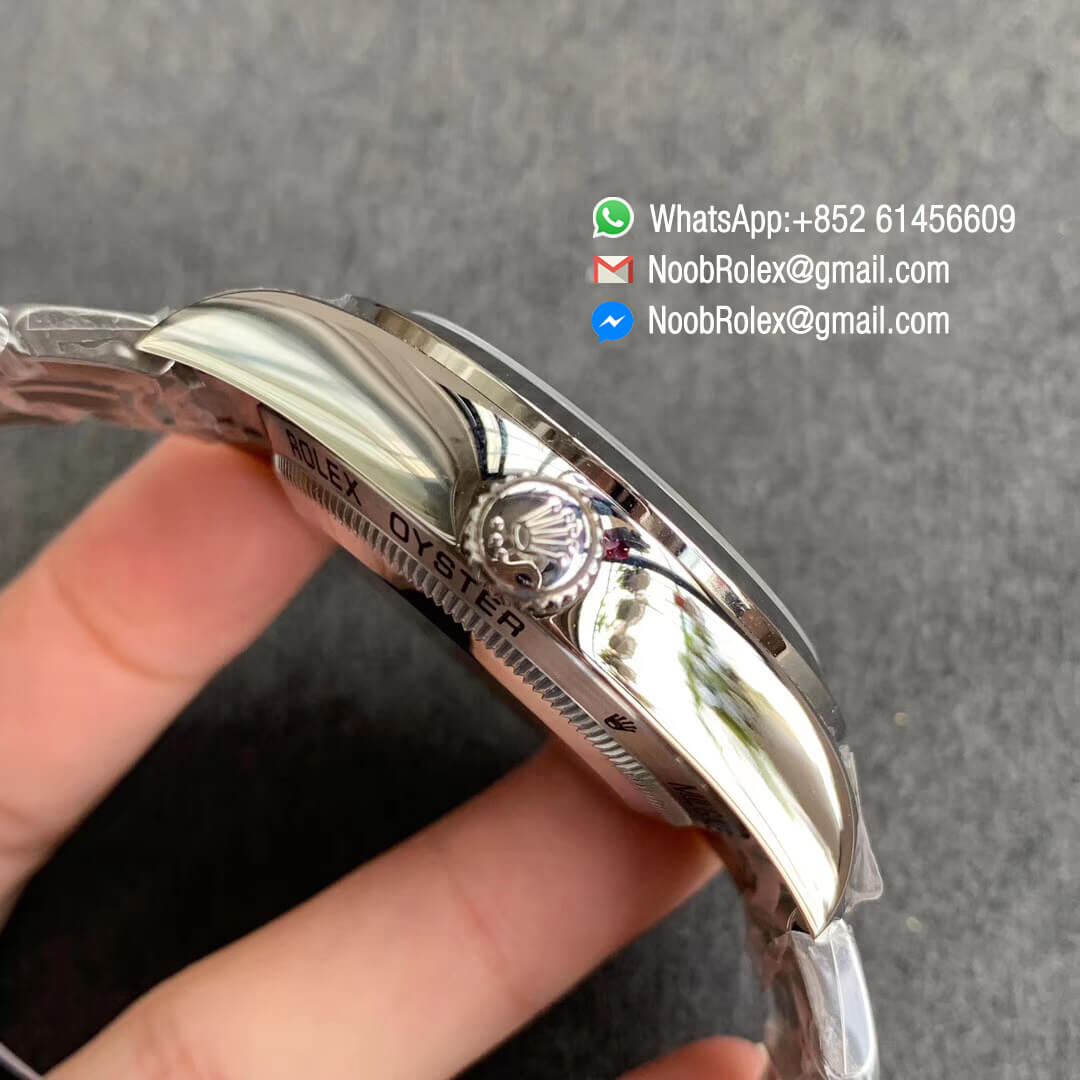 Milgauss Stainless Steel Case Label Noir Tourbillon on Steel Bracelet JB Factory Best Edition