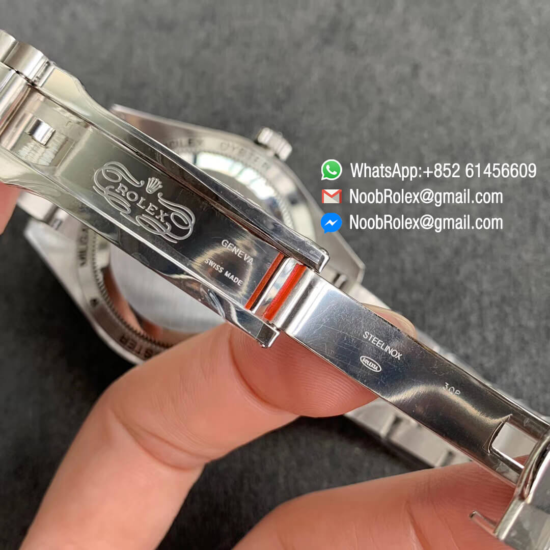 Milgauss Stainless Steel Case Label Noir Tourbillon on Steel Bracelet JB Factory Best Edition