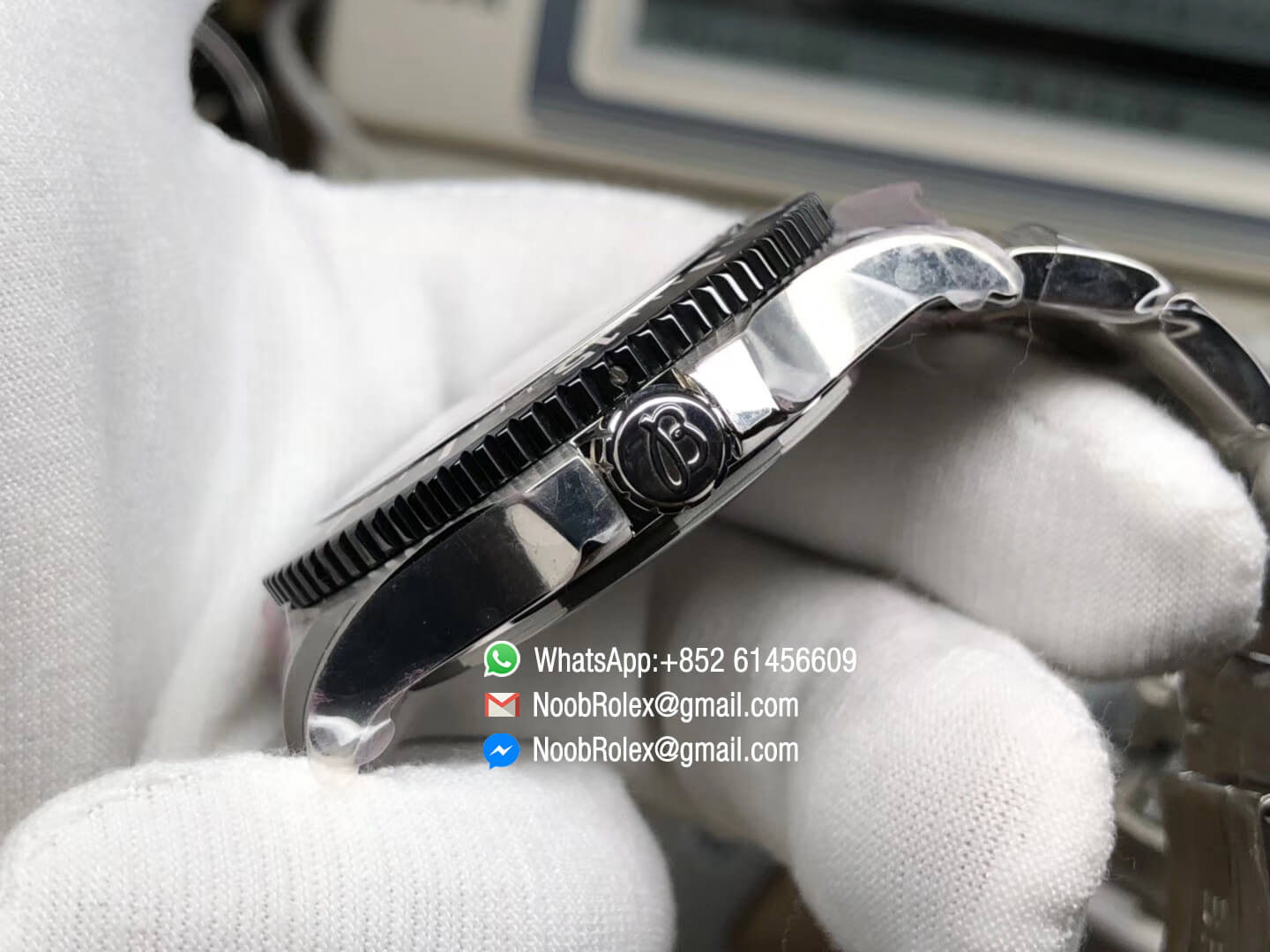 Superocean 44mm Special Edition Stainless Steel Case Ceramic Bezel GF 1:1 Best Edition Black Dial on Steel Bracelet A2824