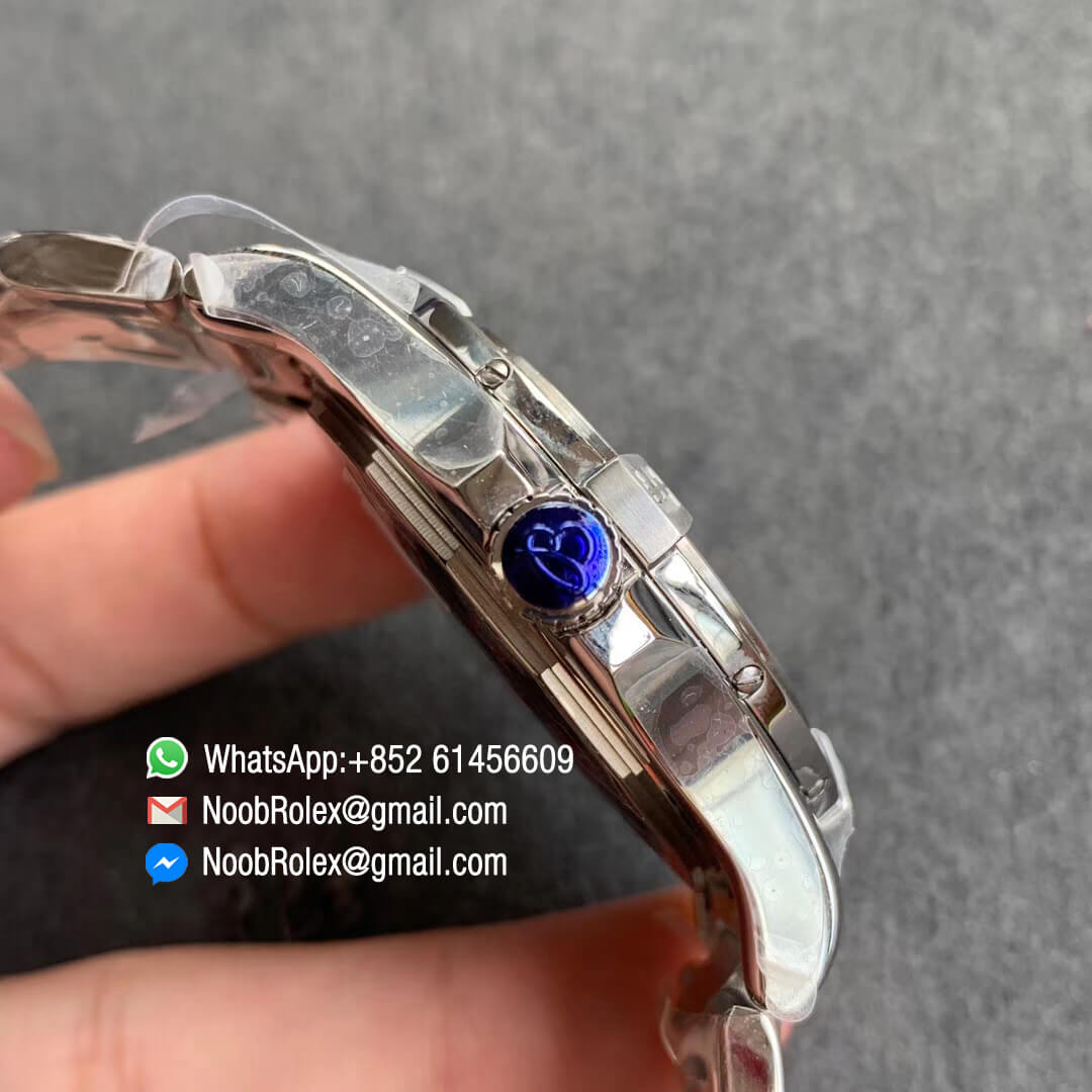 GF Factory New Avenger II GMT V2 Edition Steel Case Blue Dial Stick Markers on Steel Bracelet A2836 Noob Watch News 04