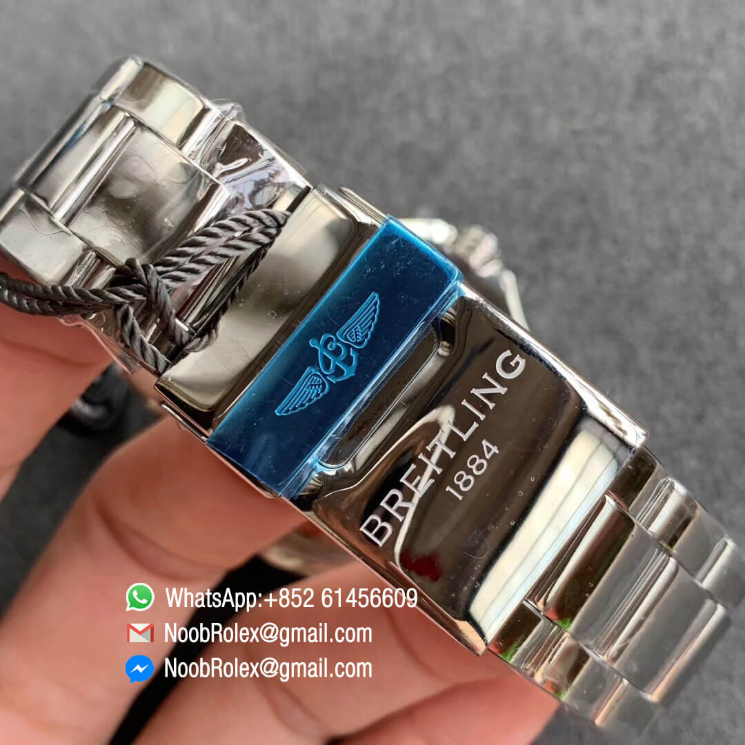 GF Factory New Avenger II GMT V2 Edition Steel Case Blue Dial Stick Markers on Steel Bracelet A2836 Noob Watch News 06