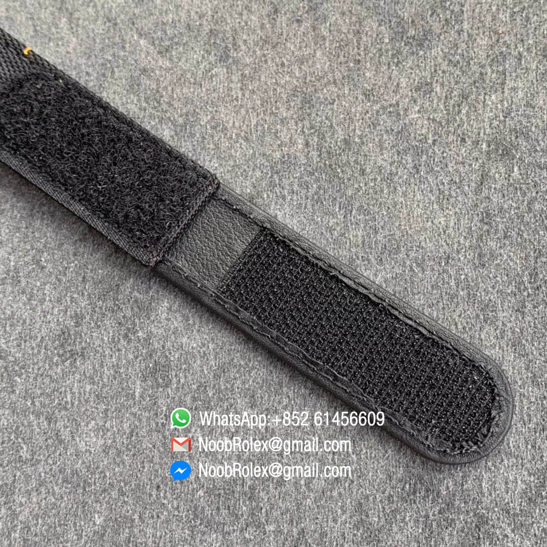 Swiss Replica Watches Rolex Daytona DIW Black Carbon Case and Black Dial on Black Nylon Strap A7750 A7750 TWF Best Edition