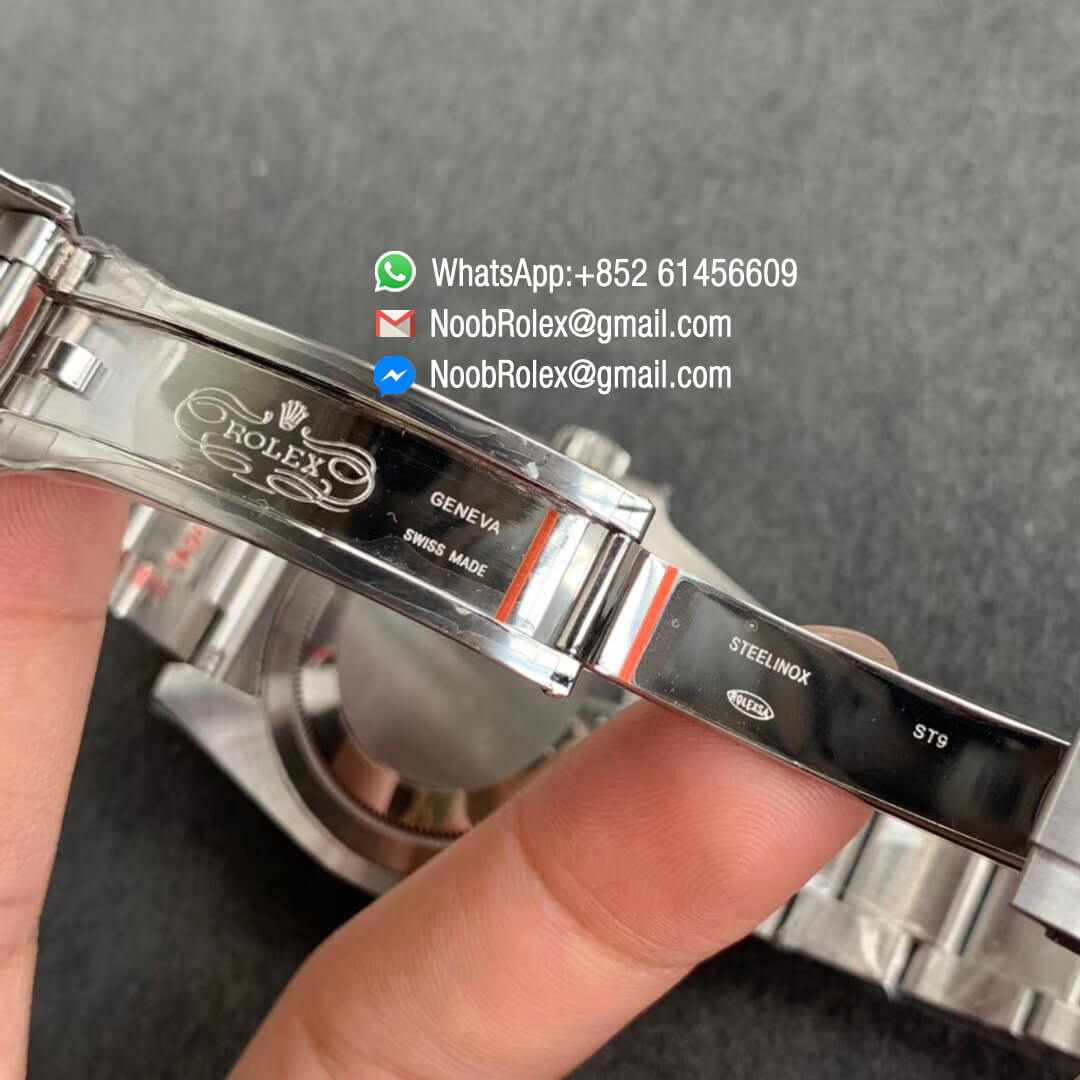 Submariner 116610LN Black Ceramic Bezel Noob Factory Best Quality Edition 904L Stainless Steel Case and Bracelet SA3135 Noob V10 07