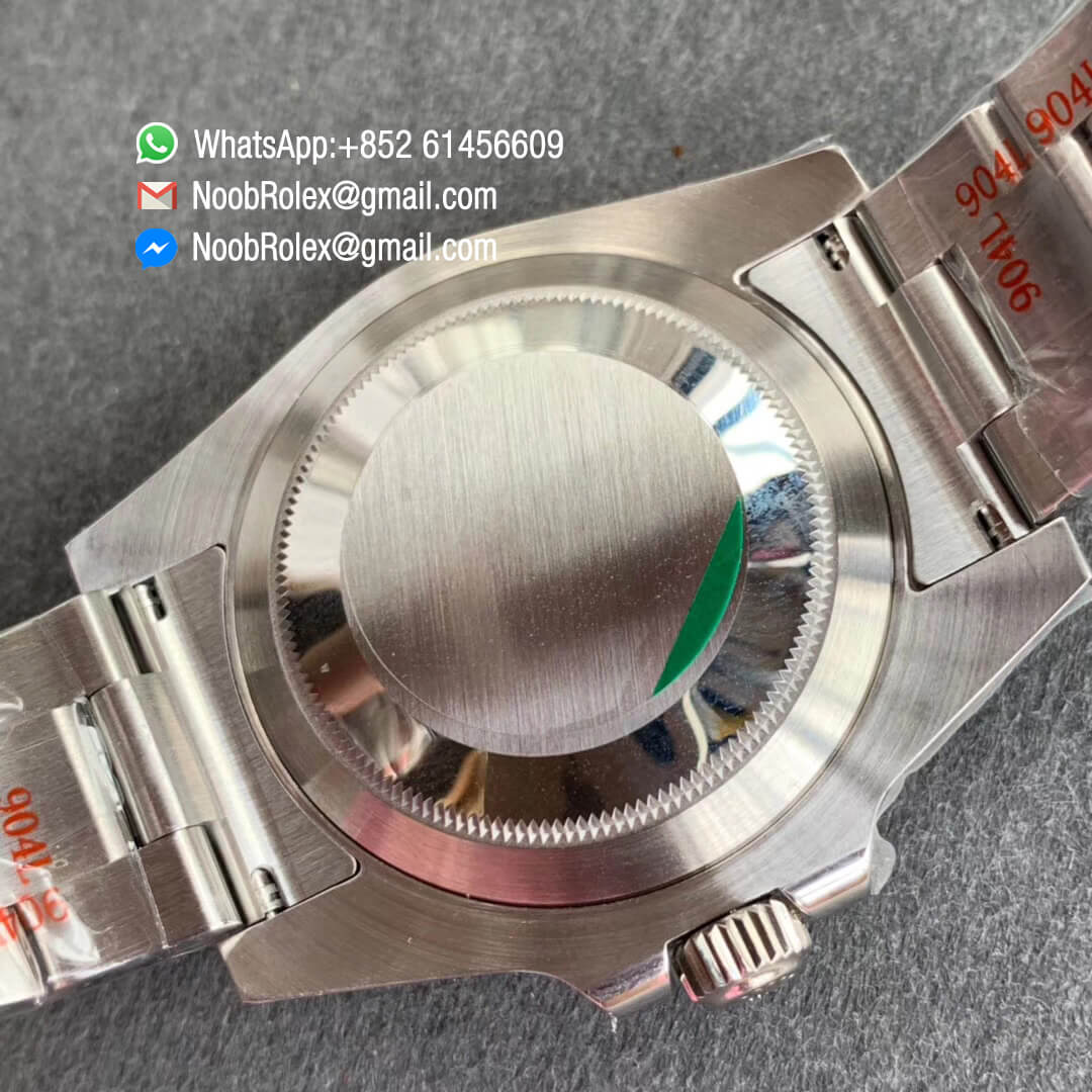 Submariner 116610LN Black Ceramic Bezel Noob Factory Best Quality Edition 904L Stainless Steel Case and Bracelet SA3135 Noob V10 09