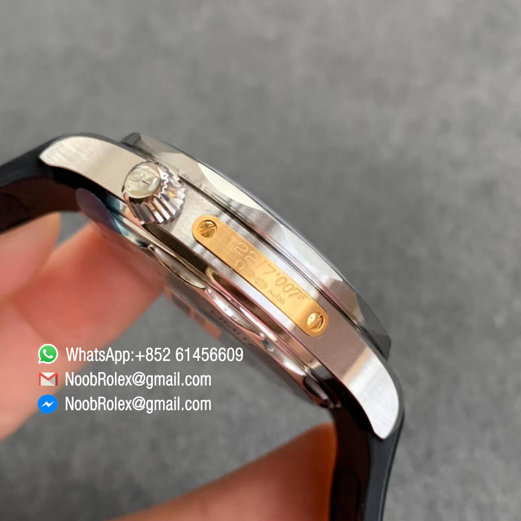 Omega Seamaster Diver 300M 007 James Bond Steel Case VSF Top Replica on Black Rubber Strap A8800 05