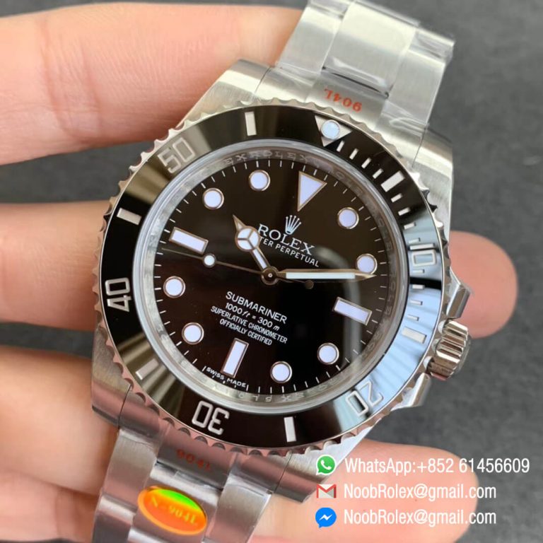 Noob V10 Submariner 114060 No Date Black Dial New Clean Factory Ceramic
