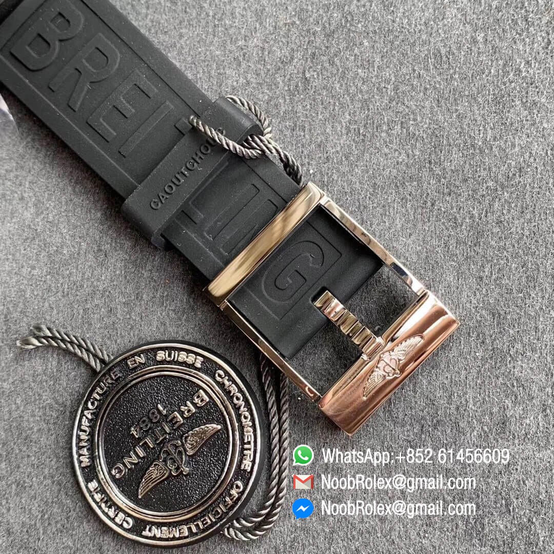 GF Factory Top Fake Avenger II GMT V2 Edition Steel Case White Dial Stick Markers on Rubber Strap A2836 Noob Watch News 06