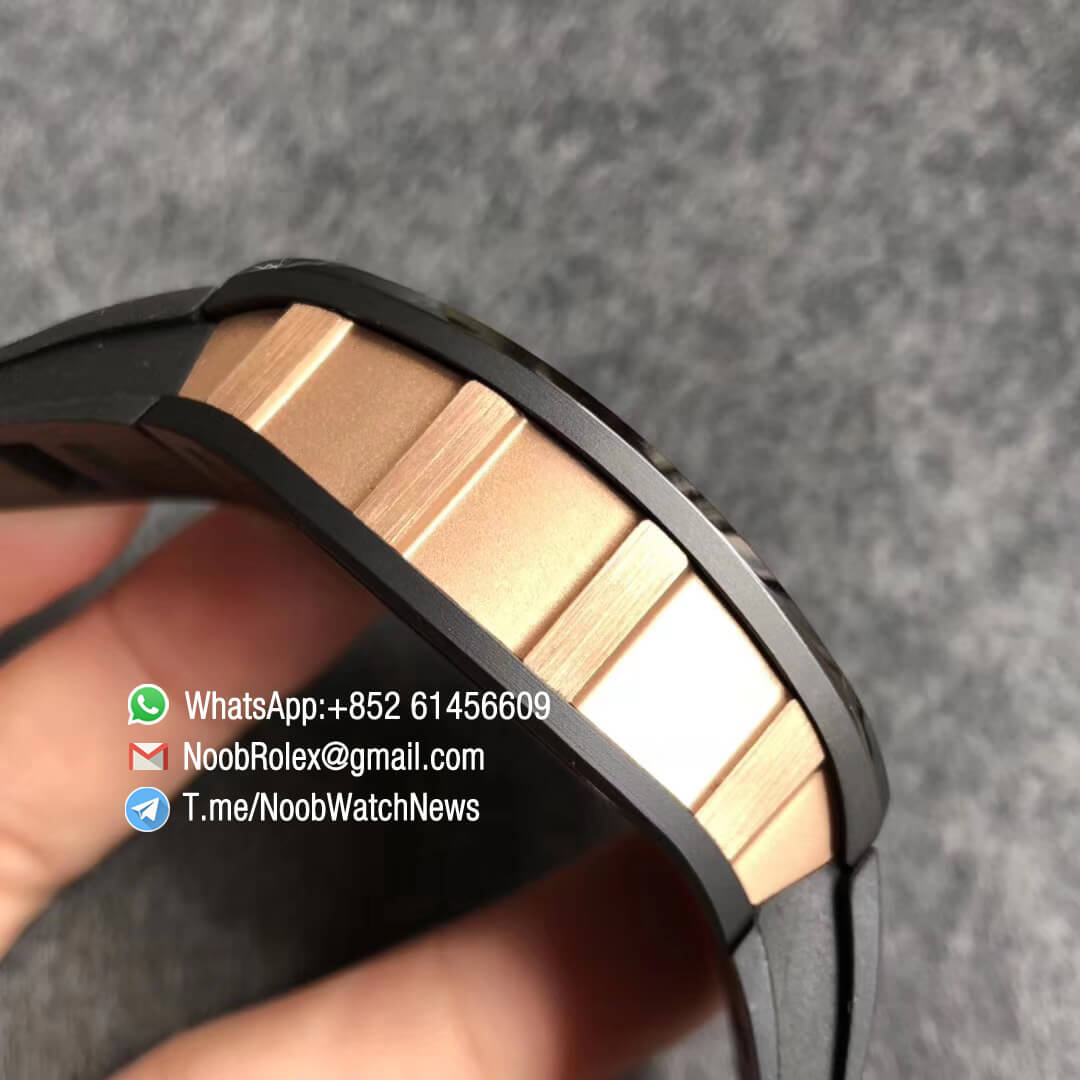 KV Factory RM035 Americas Skeletonal Dial Full Black Ceramic Case Black Toro Gold Edition 05