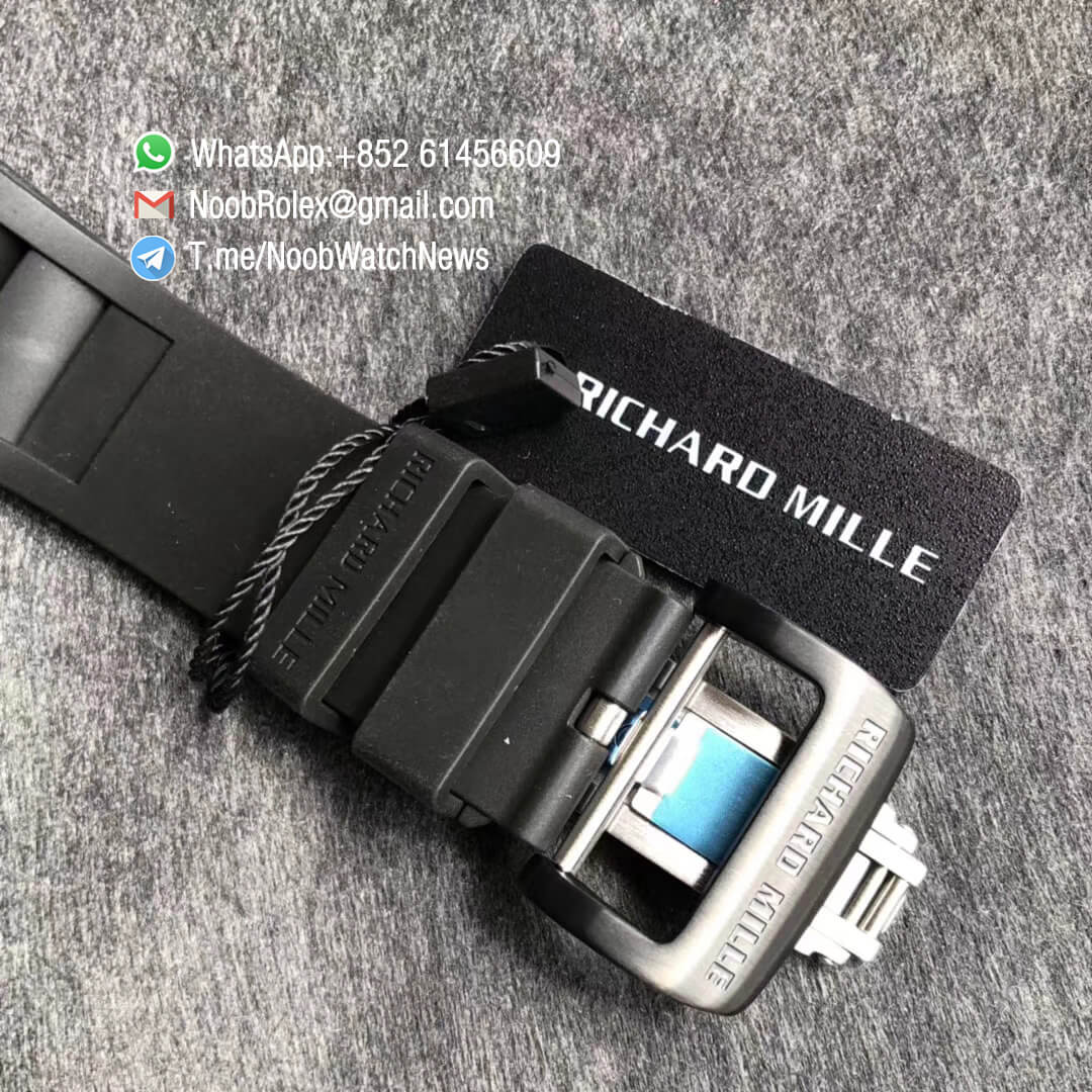 KV Factory RM035 Americas Skeletonal Dial Full Black Ceramic Case Black Toro Gold Edition 06