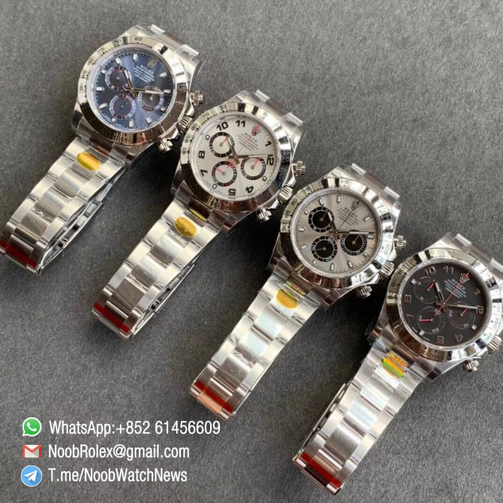 Noob Rolex Daytona Panda 116509 SA4130 V3 Super 5 Stars N904 Steel Case