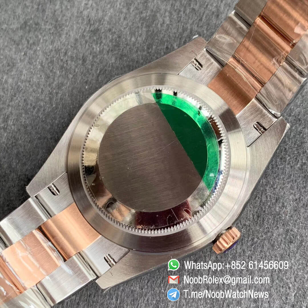 ARF Best Edition DateJust 41 126331 Rose Gold Plated 904L Steel Case Brown Dial Diamonds Markers Oyster Bracelet A2824 08