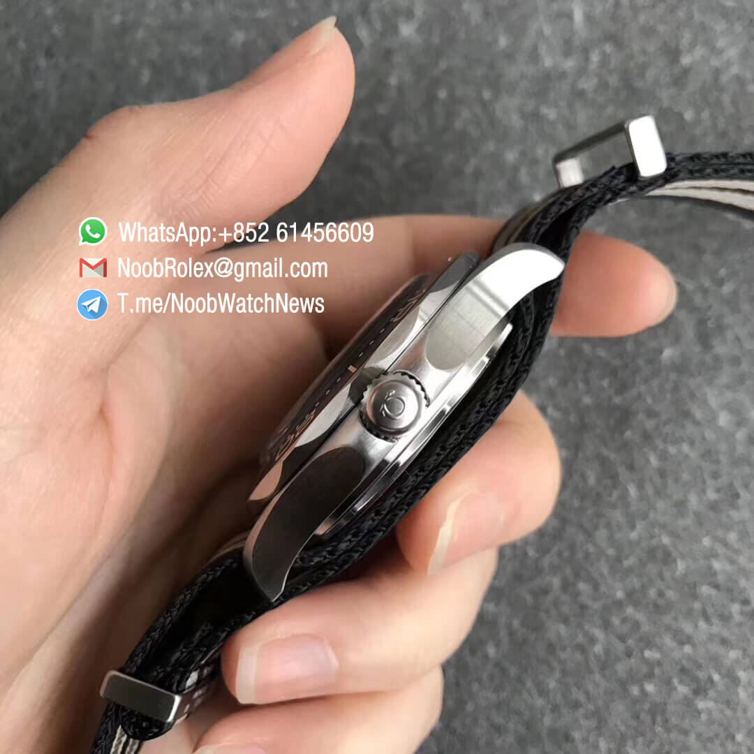 VSF Top Clone Omega Seamster 300 No Time to Die 007 Limited Edition Stainless Steel Case on Nato Strap A8806 Movement 04