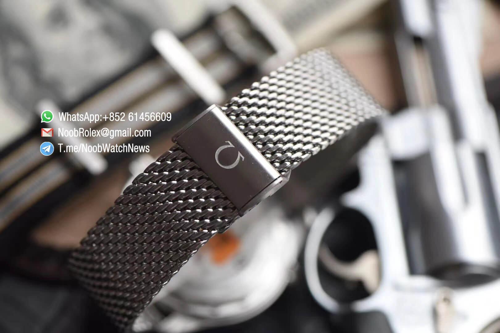 VSF Top Clone Omega Seamster Diver 300M No Time to Die James Bond 007 Limited Edition Stainless Steel Case on Steel Mesh Bracelet A8806 Movement 08