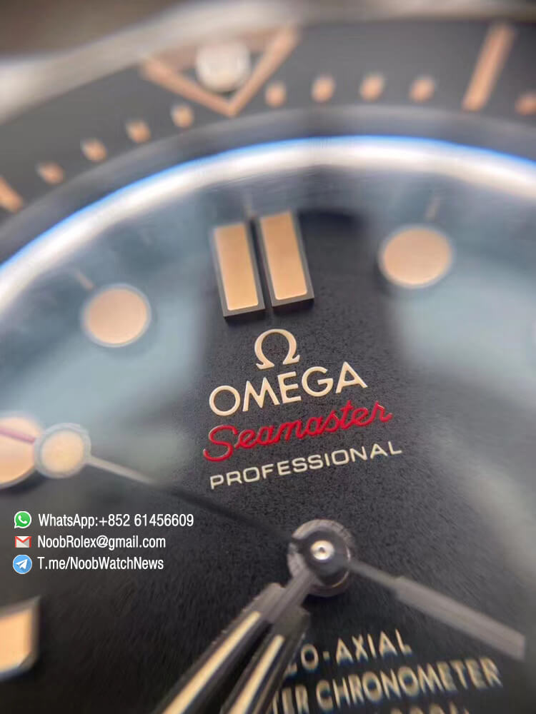 VSF Top Clone Omega Seamster Diver 300M No Time to Die James Bond 007 Limited Edition Stainless Steel Case on Steel Mesh Bracelet A8806 Movement 14