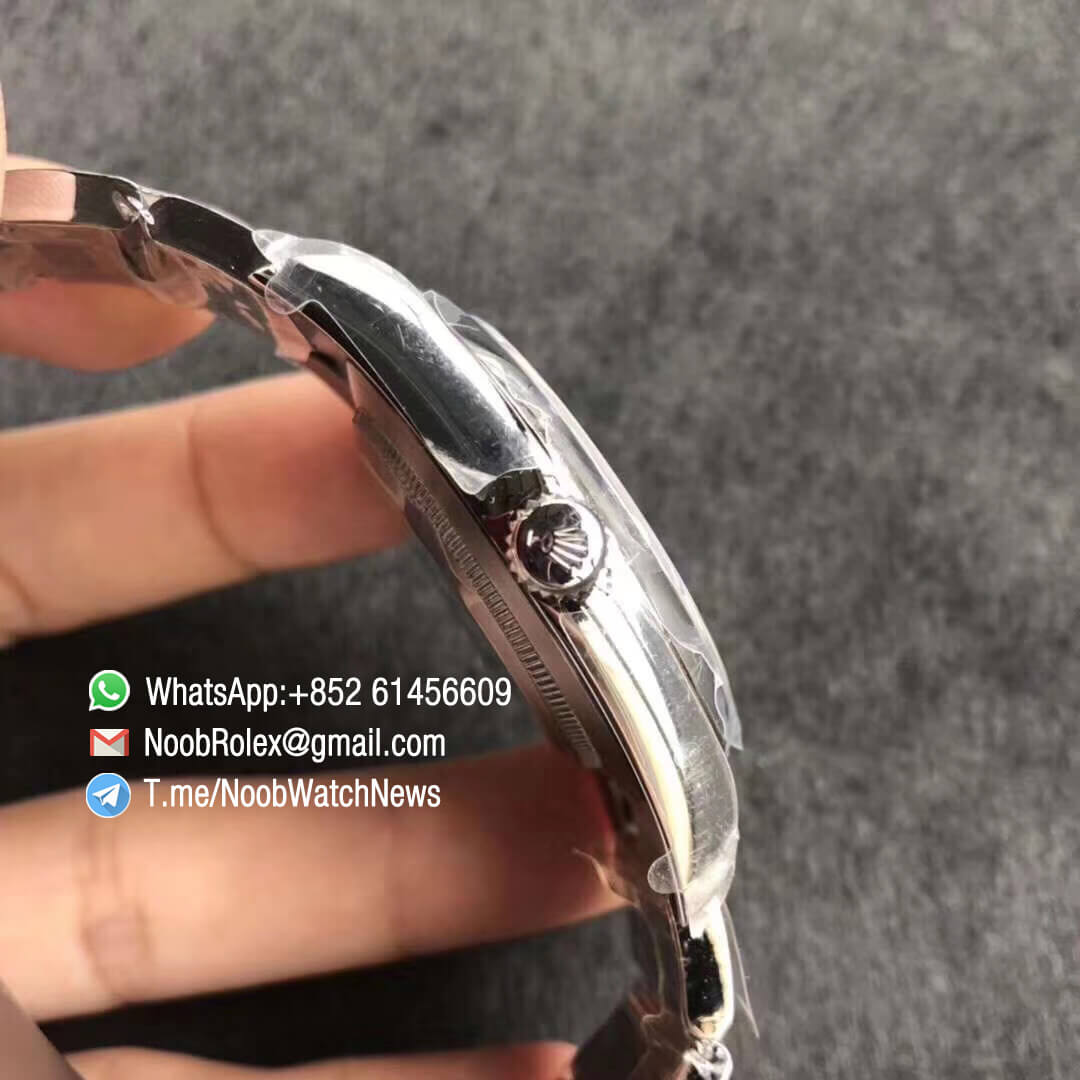 ARF Top Clone Rolex Oyster Perpetual 114300 39mm Black Dial 904L Stainless Steel Case Bracelet SH3132 Movement 04