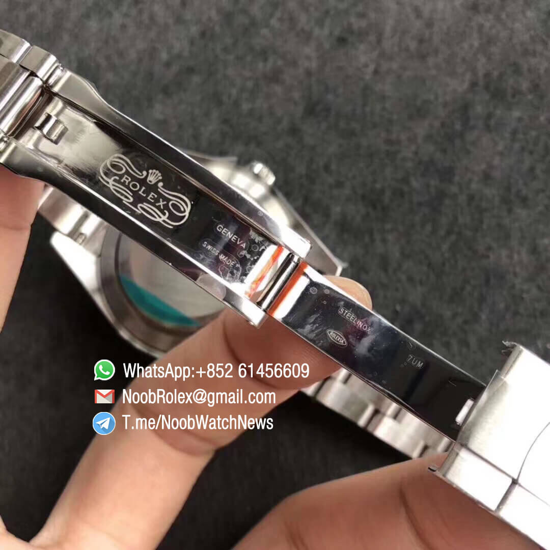 ARF Top Clone Rolex Oyster Perpetual 114300 39mm Black Dial 904L Stainless Steel Case Bracelet SH3132 Movement 07