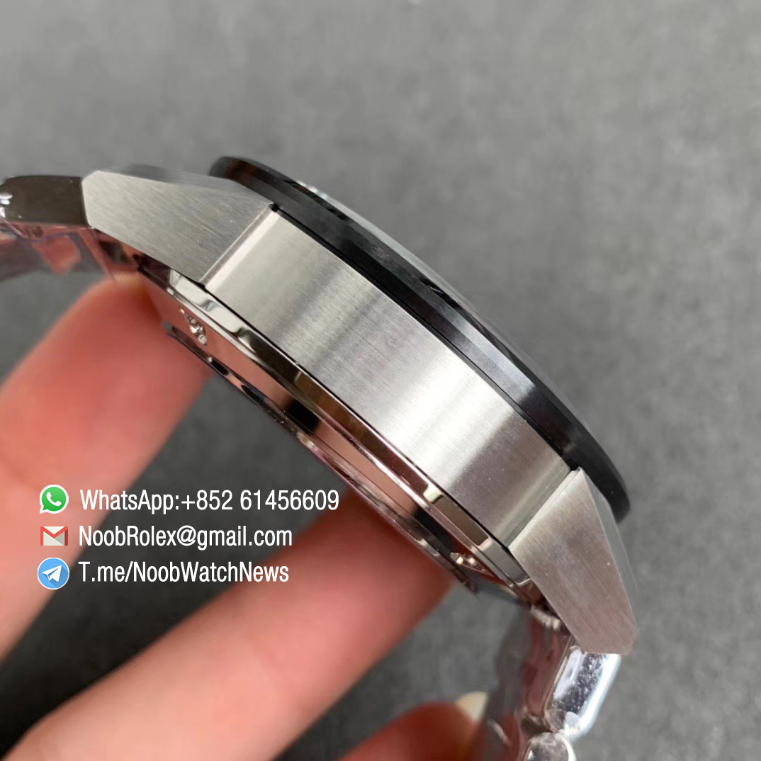 XF Best Quality Tag Heuer Calibre Heuer 01 Chrono Steel Case Bracelet Skeleton Dial Red Hand on Asain Clone 1887 Movement 05